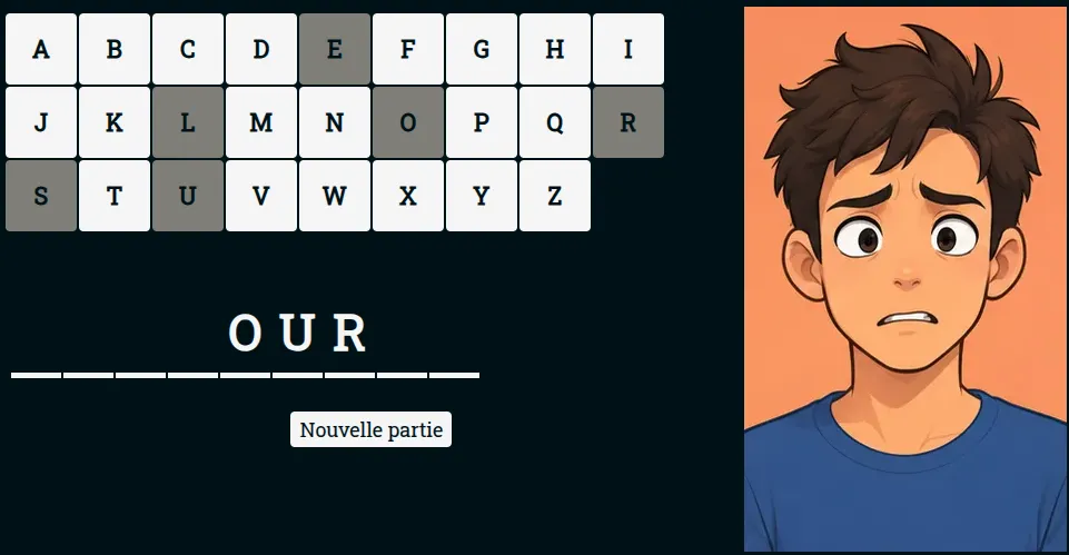 Jeu du pendu